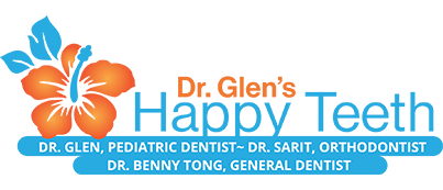 Dr. Glen's Happy Teeth logo