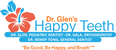 Dr. Glen's Happy Teeth logo