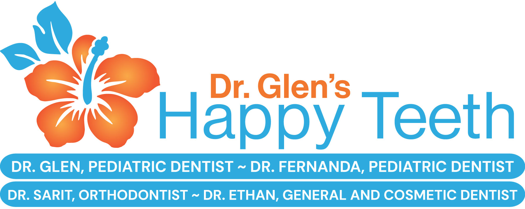 Dr. Glen's Happy Teeth logo